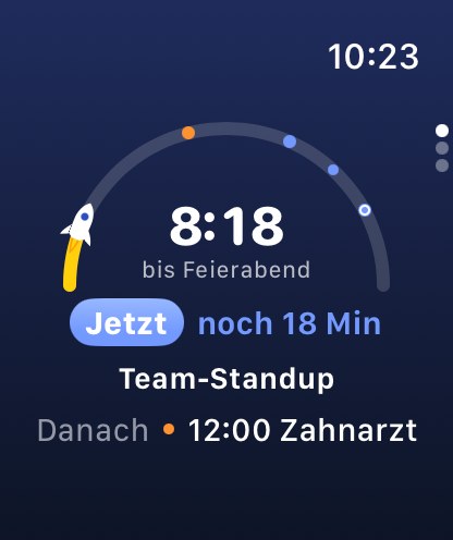 Missn auf der Apple Watch: was gerade läuft